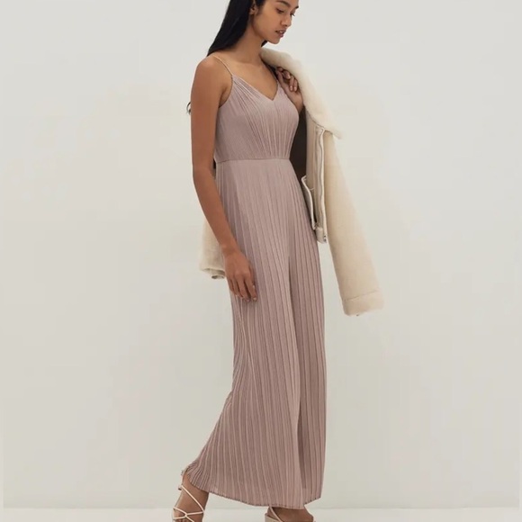 Love Bonito Marlene Straight Leg Pleated Jumpsuit | Wedding, Cocktail | NWT | S - Picture 12 of 12